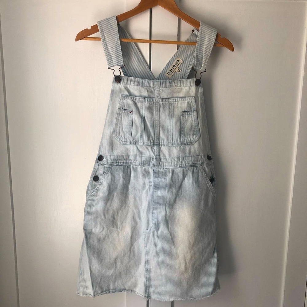 Demin Overalls Dress / Jumper